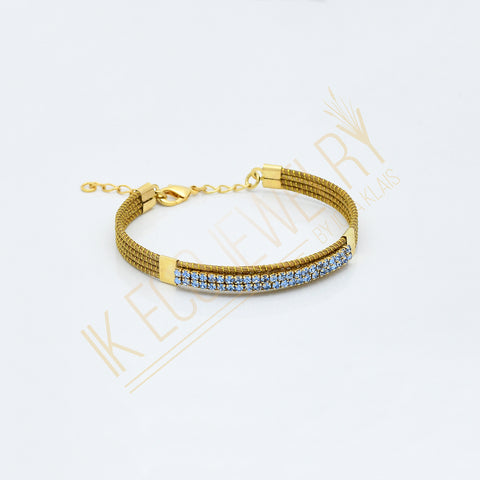 ON SALE!    Blue crystal bracelet .